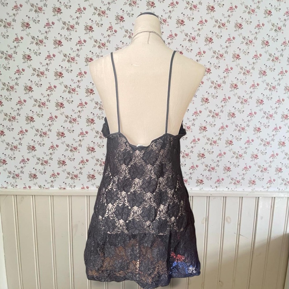 vintage black lace dress - Picture 5 of 5